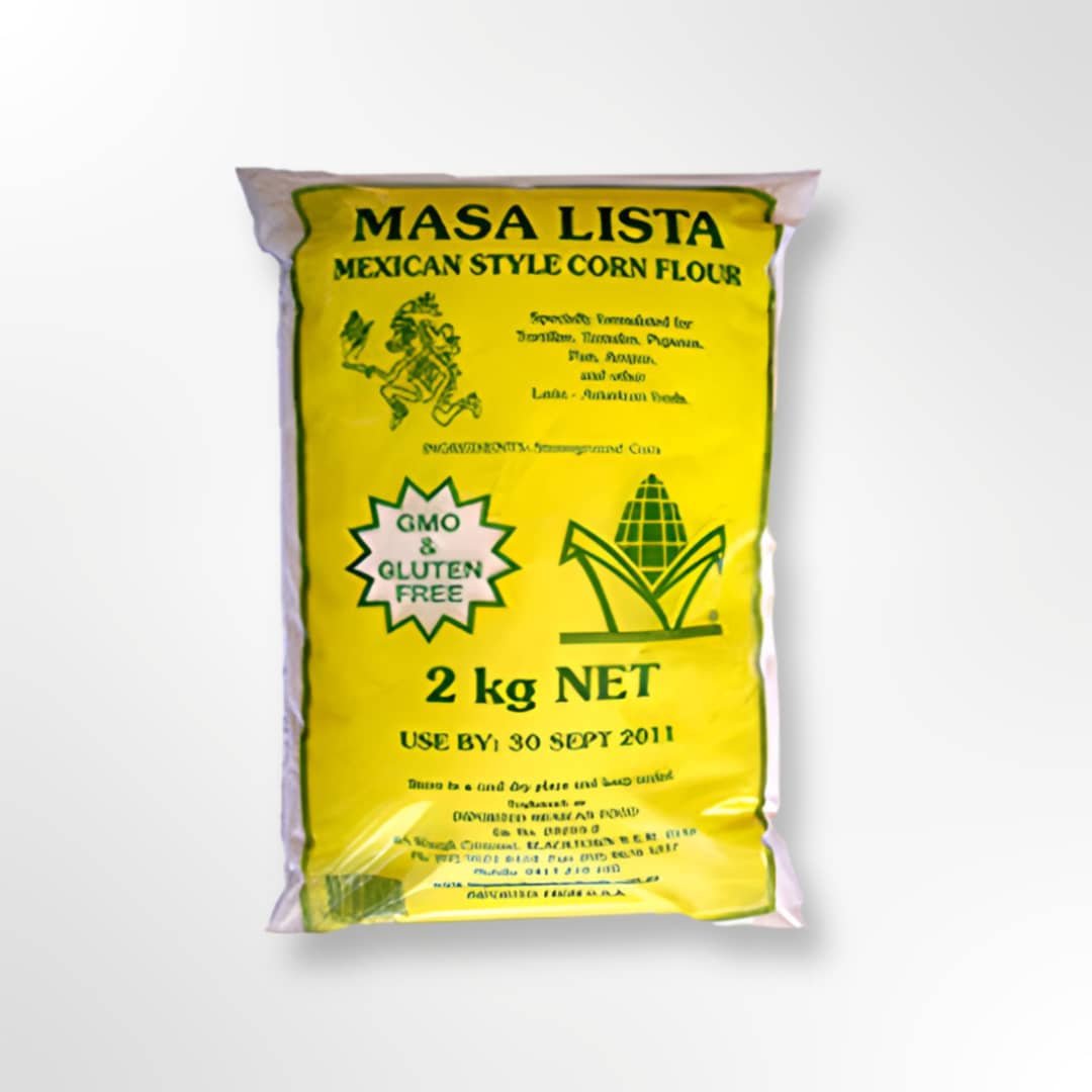 White Corn Flour 2 kg Masa lista